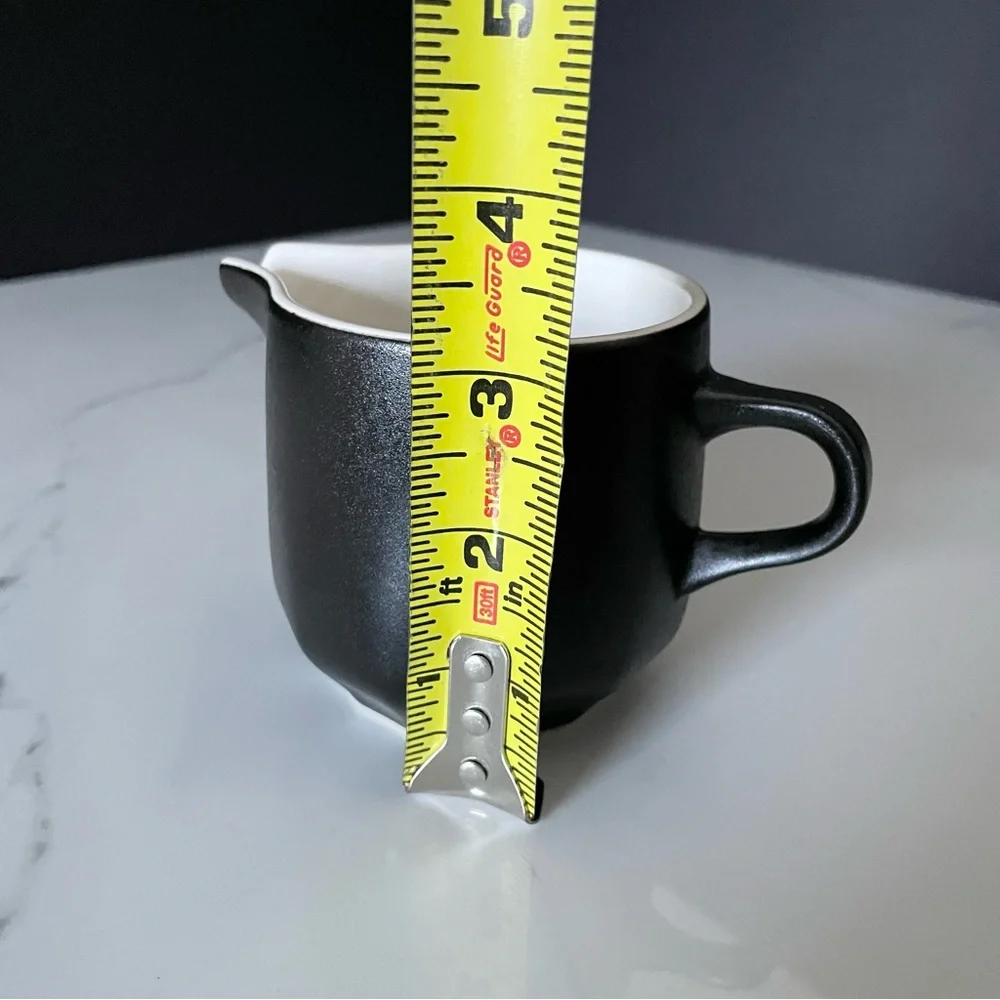 Black Pepper Creamer Pitcher - Vera Neumann for Mikasa